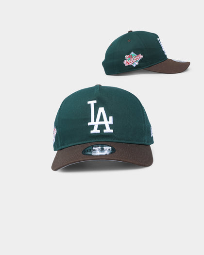 New Era Los Angeles Dodgers 'Beef & Broccoli' Old Golfer Snapback Green/Brown