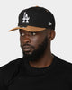 New Era Los Angeles Dodgers Golfer Snapback Black/Wheat