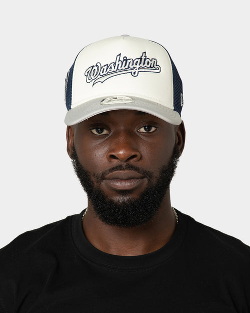 New Era Washington Nationals 'Retro G-Town' 9FORTY A-Frame Snapback Oceanside Blue