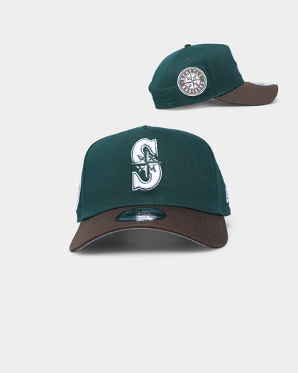 New Era Seattle Mariners 'Beef & Broccoli' 9FORTY A-Frame Snapback Green/Brown