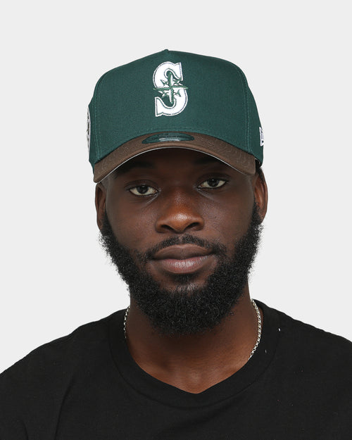 New Era Seattle Mariners 'Beef & Broccoli' 9FORTY A-Frame Snapback Green/Brown