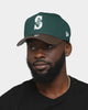 New Era Seattle Mariners 'Beef & Broccoli' 9FORTY A-Frame Snapback Green/Brown
