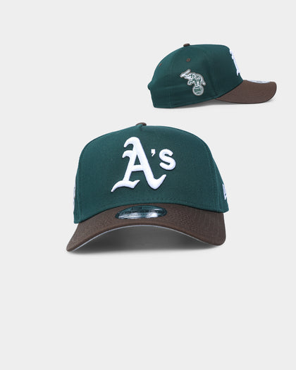 New Era Oakland Athletics 'Beef & Broccoli' 9FORTY A-Frame Snapback Green/Brown
