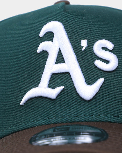 New Era Oakland Athletics 'Beef & Broccoli' 9FORTY A-Frame Snapback Green/Brown