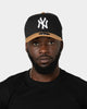 New Era New York Yankees 9FORTY A-Frame Snapback Black/Wheat