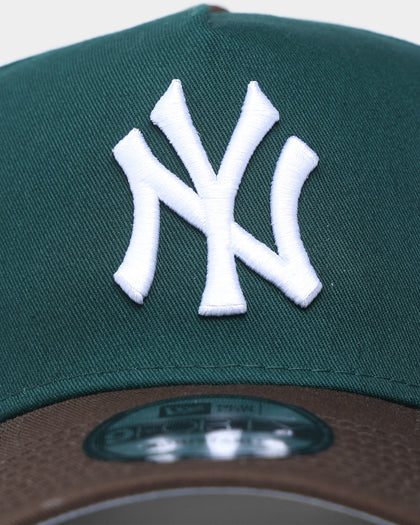 New Era New York Yankees 'Beef & Broccoli' 9FORTY A-Frame Snapback Green/Brown