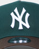 New Era New York Yankees 'Beef & Broccoli' 9FORTY A-Frame Snapback Green/Brown
