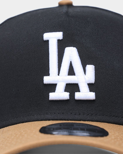 New Era Los Angeles Dodgers 9FORTY A-Frame Snapback Black/Wheat