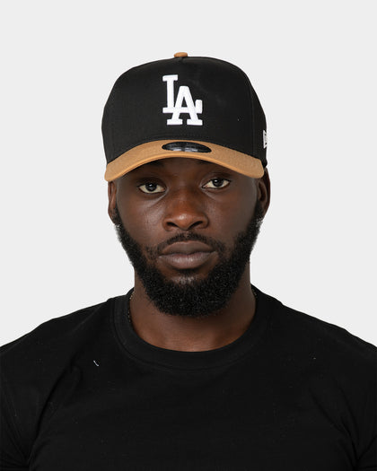 New Era Los Angeles Dodgers 9FORTY A-Frame Snapback Black/Wheat