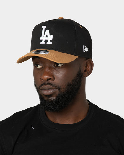 New Era Los Angeles Dodgers 9FORTY A-Frame Snapback Black/Wheat