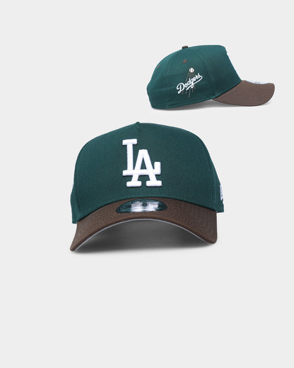 New Era Los Angeles Dodgers 'Beef & Broccoli' 9FORTY A-Frame Snapback Green/Brown