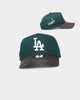 New Era Los Angeles Dodgers 'Beef & Broccoli' 9FORTY A-Frame Snapback Green/Brown