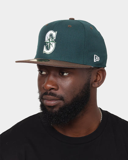 New Era Seattle Mariners 20th Anniversary "Beef & Broccoli" 59FIFTY Fitted Green/Brown