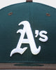 New Era Oakland Athletics World Series "Beef & Broccoli" 59FIFTY Fitted Green/Brown