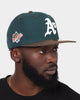 New Era Oakland Athletics World Series "Beef & Broccoli" 59FIFTY Fitted Green/Brown