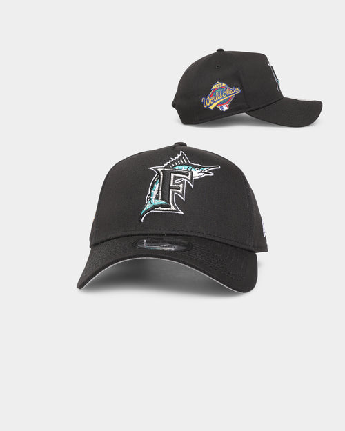 New Era Florida Marlins 'Patch Up' 9FORTY A-Frame Snapback Original Team Colours