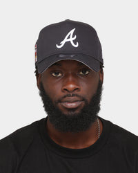 New Era Atlanta Braves 'Patch Up' 9FORTY A-Frame Snapback Original Team Colours