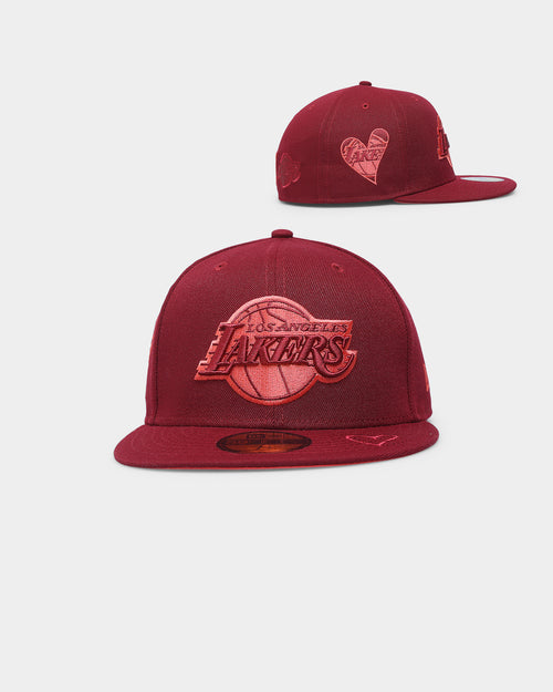 New Era Los Angeles Lakers 'Certified Lover' 59FIFTY Fitted Cardinal