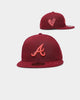 New Era Atlanta Braves 'Certified Lover' 59FIFTY Fitted Cardinal