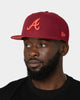 New Era Atlanta Braves 'Certified Lover' 59FIFTY Fitted Cardinal