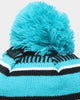 New Era Port Adelaide AFL Opening Bounce 2022 Pom Wordmark Beanie Turquoise