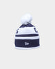 New Era Geelong Cats 'AFL 2022' Pom Waffle Knit Beanie Navy