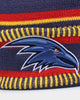 New Era Adelaide Crows AFL Opening Bounce 2022 Pom Wordmark Beanie Blue