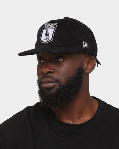 New Era Western Suburbs Magpies NRL '22 Cord The Golfer Snapback Black