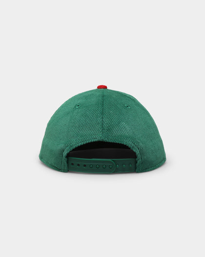 New Era South Sydney Rabbitohs NRL '22 Cord The Golfer Snapback Open Green