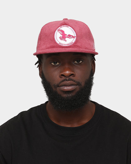 New Era Manly Warringah Sea Eagles NRL '22 Cord The Golfer Snapback Open Purple