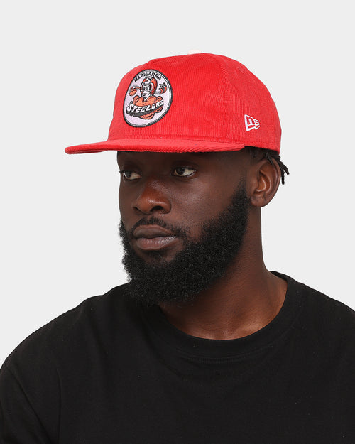 New Era Illawarra Steelers NRL '22 Cord The Golfer Snapback Red