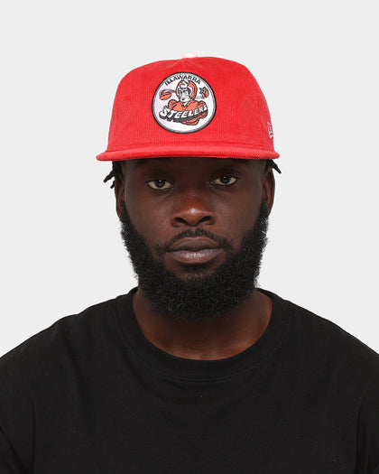 New Era Illawarra Steelers NRL '22 Cord The Golfer Snapback Red