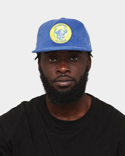 New Era Canberra Raiders NRL '22 Cord The Golfer Snapback Open Blue