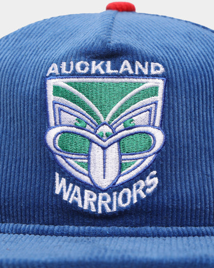 New Era New Zealand Warriors NRL '22 Cord The Golfer Snapback Open Blue