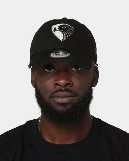 New Era Casual Classic Hawthorn Hawks AFL Opening Bounce 2022 Cap Black Stone