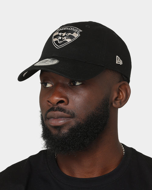 New Era Casual Classic Geelong Cats AFL Opening Bounce 2022 Cap Black Stone