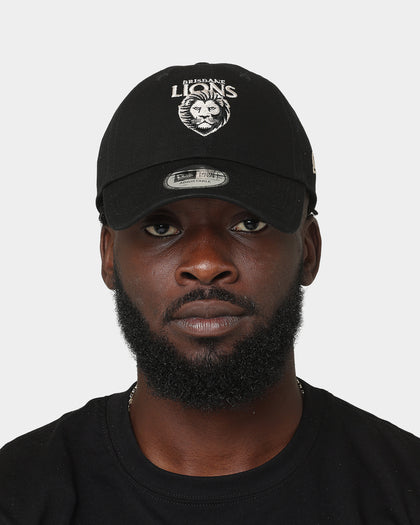 New Era Casual Classic Brisbane Lions AFL Opening Bounce 2022 Cap Black Stone