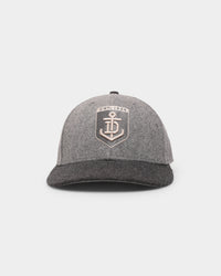 New Era Fremantle Dockers 'Melton Wool Cap' AFL '22 59FIFTY Low Profile Fitted Dark Grey