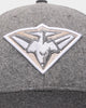 New Era Essendon Bombers 'Melton Wool Cap' AFL '22 59FIFTY Low Profile Fitted Dark Grey