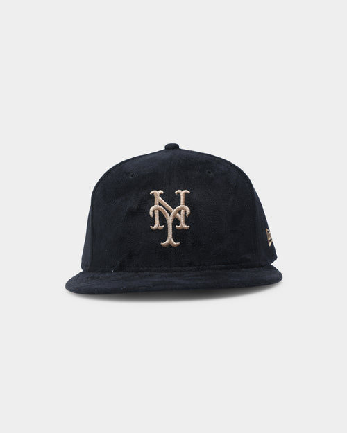 New Era New York Mets Black Tan Suede 59FIFTY Fitted Black/Tan