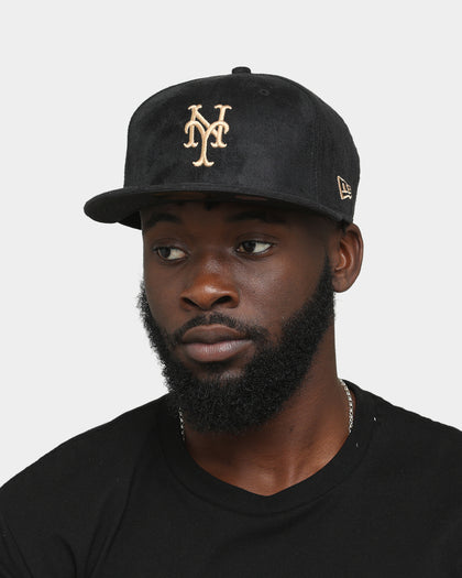 New Era New York Mets Black Tan Suede 59FIFTY Fitted Black/Tan
