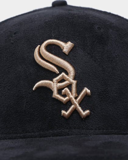 New Era Chicago White Sox Black Tan Suede 59FIFTY Fitted Black/Tan