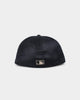New Era Atlanta Braves Black Tan Suede 59FIFTY Fitted Black/Tan
