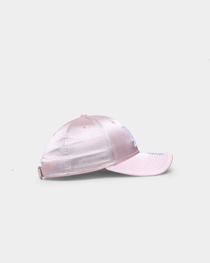 New Era Women's Los Angeles Dodgers 'Satin' 9FORTY Cloth Strapback Baby Pink
