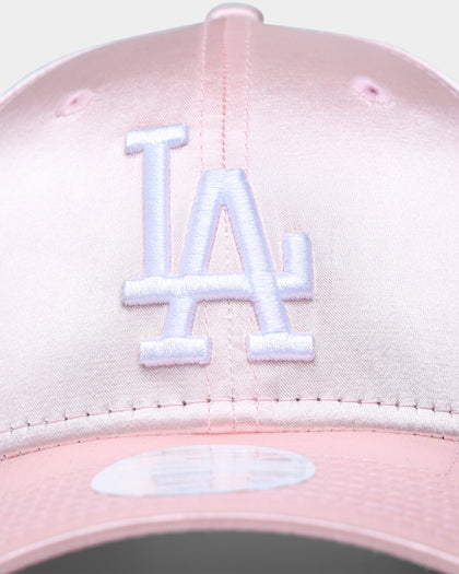 New Era Women's Los Angeles Dodgers 'Satin' 9FORTY Cloth Strapback Baby Pink