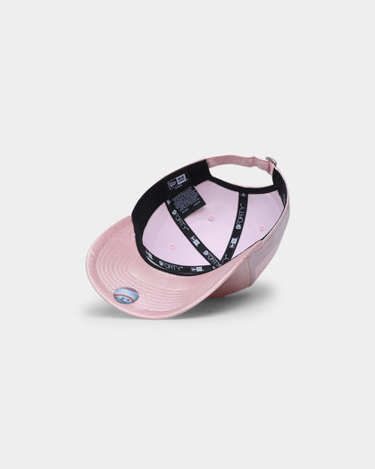 New Era Women's Los Angeles Dodgers 'Satin' 9FORTY Cloth Strapback Baby Pink
