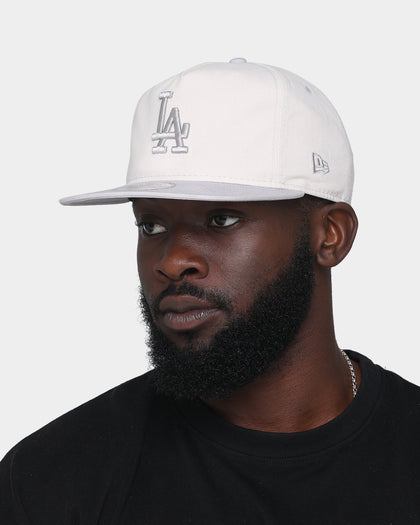 New Era Los Angeles Dodgers Golfer Snapback Stone/Grey