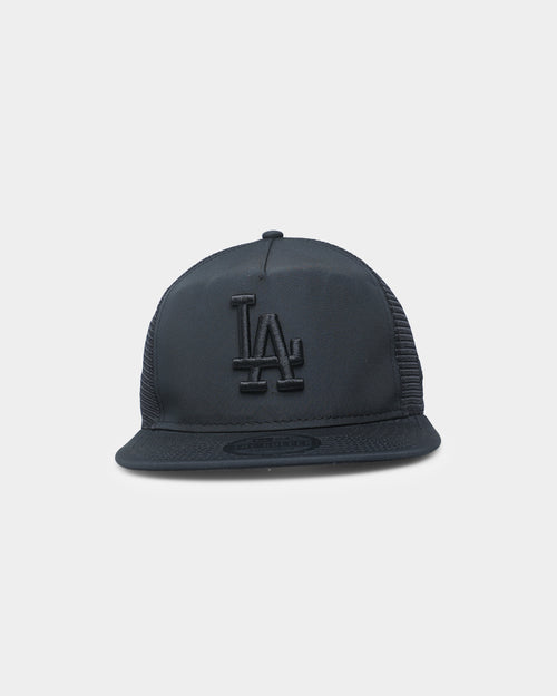 New Era Los Angeles Dodgers Trucker Golfer Snapback Black/Black