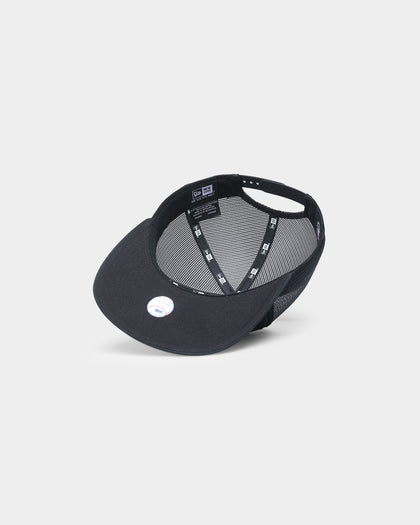 New Era Los Angeles Dodgers Trucker Golfer Snapback Black/Black