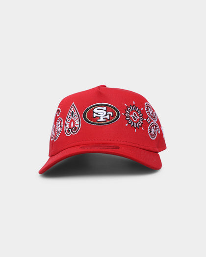 New Era San Francisco 49ers 'OG Team Paisley Embroidery' 9FORTY A-Frame Snapback Original Team Colours